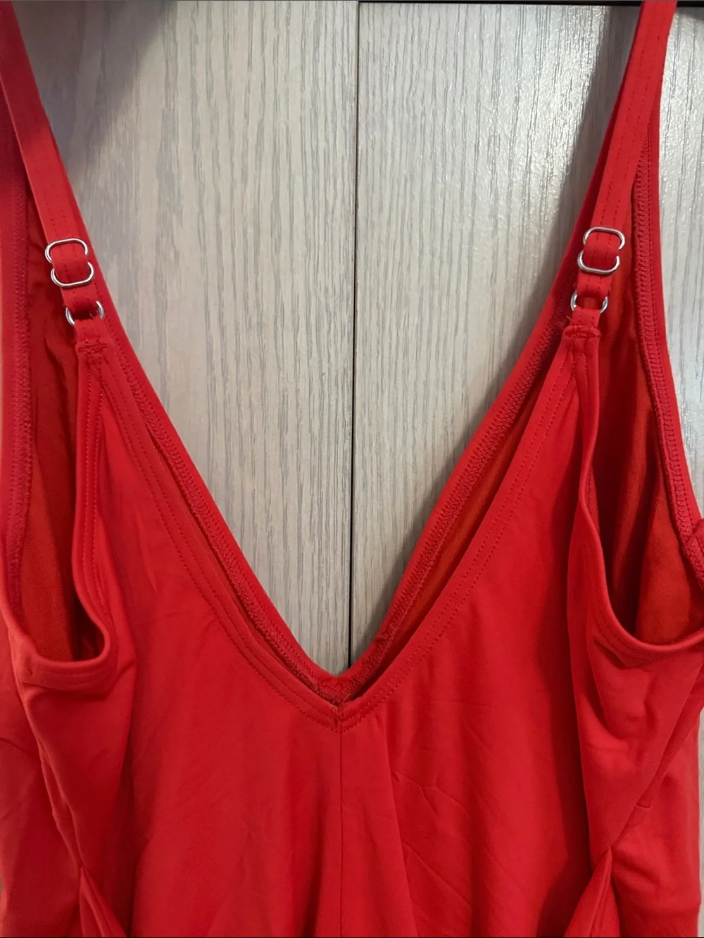 Michael Kors Red Ring-Twist Bodysuit Top 5 for 27$